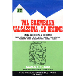 Val Brembana, Valsassina und Grigne